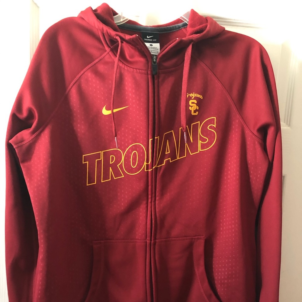 Women’s Nike Crimson USC Trojan hoodie sweatshirt